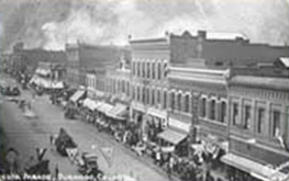 Historical Image of Exterior City View The Strater Hotel Durango Colorado